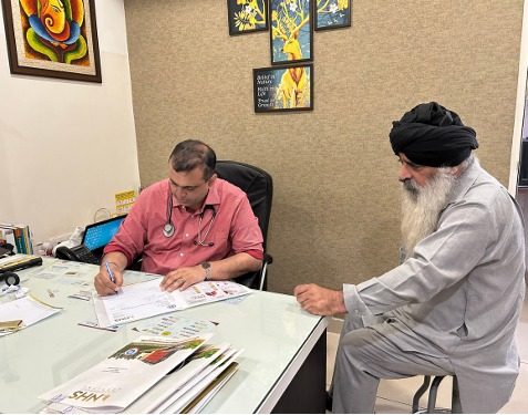 Consultation in the outpatient clinic